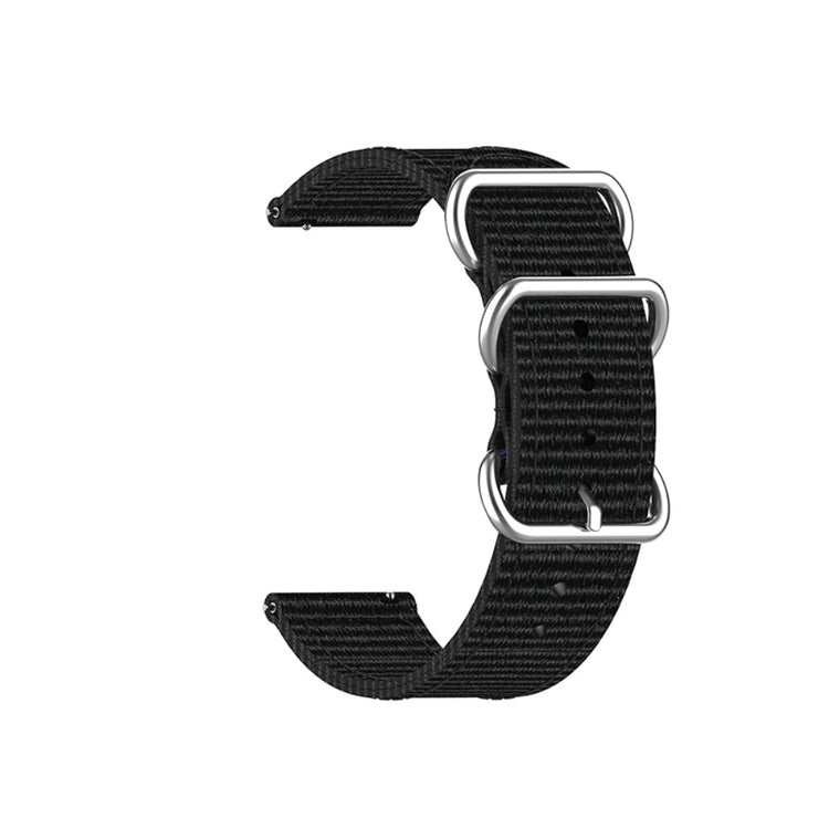 Huawei Watch GT 3 (42mm) / Huawei Watch GT 2 42mm Nylon Rem - Sort#serie_4