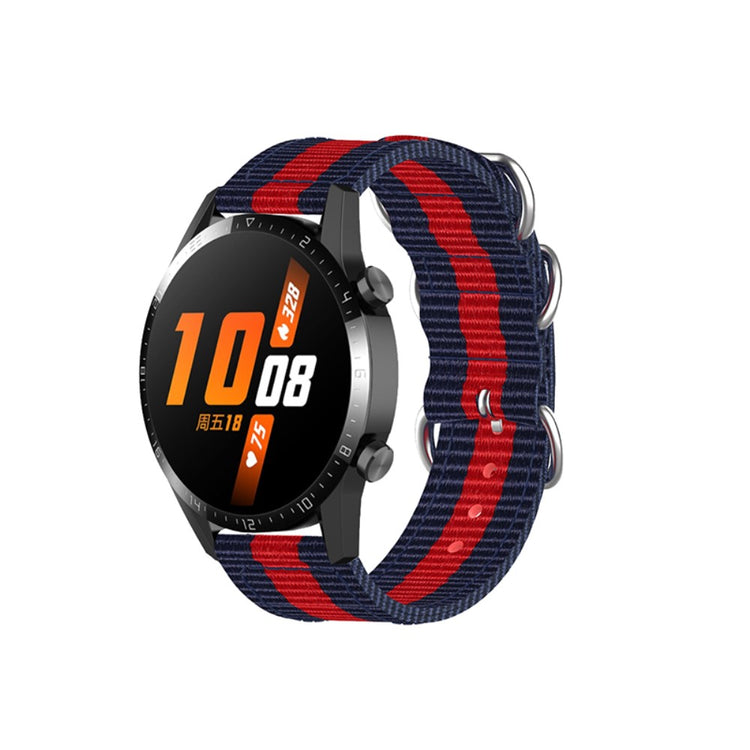 Huawei Watch GT Runner / Huawei Watch GT 3 (46mm) Nylon Rem - Flerfarvet#serie_7