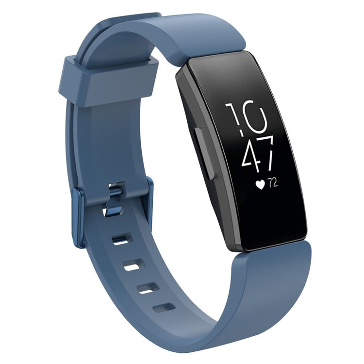 Fortrinligt Fitbit Inspire Silikone Rem - Blå#serie_10