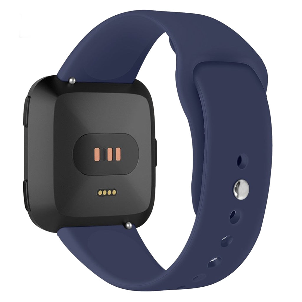 Helt vildt sejt Fitbit Versa Lite Silikone Rem - Blå#serie_13