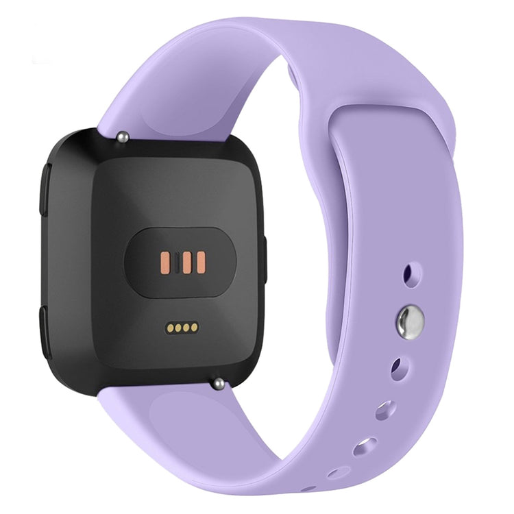 Helt vildt sejt Fitbit Versa Lite Silikone Rem - Blå#serie_14