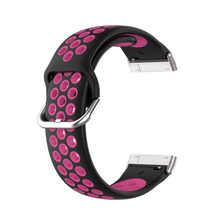 Tidsløst Universal Fitbit Silikone Rem - Pink#serie_8