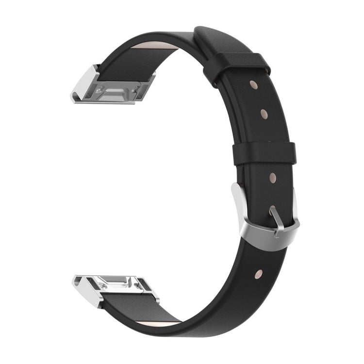 Super flot Universal Garmin Kunstlæder Rem - Sort#serie_1
