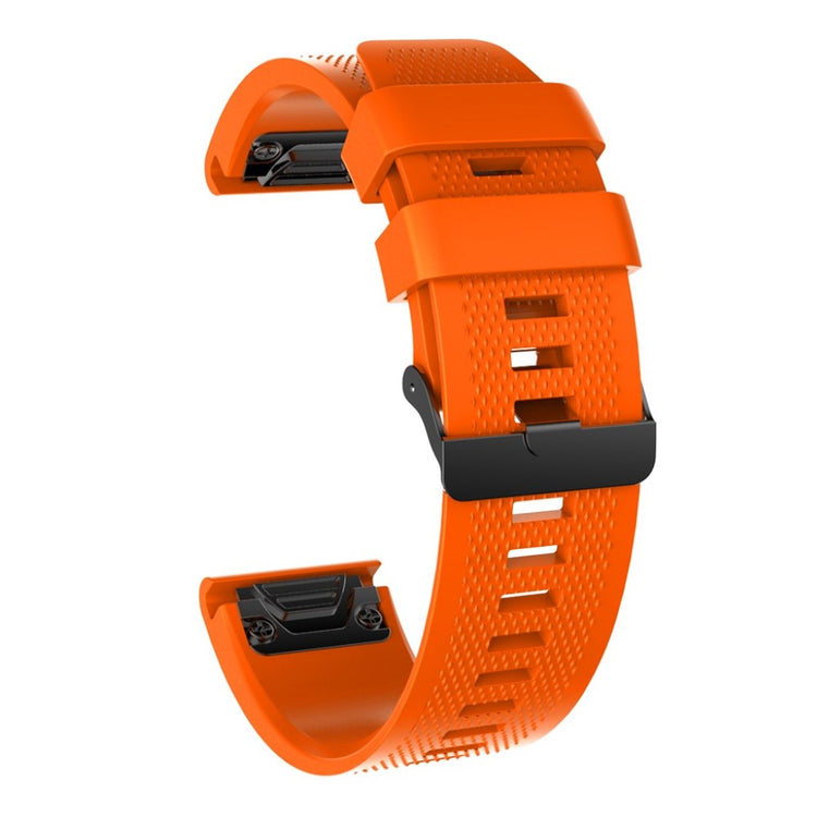 Vildt hårdfør Universal Garmin Silikone Rem - Orange#serie_7