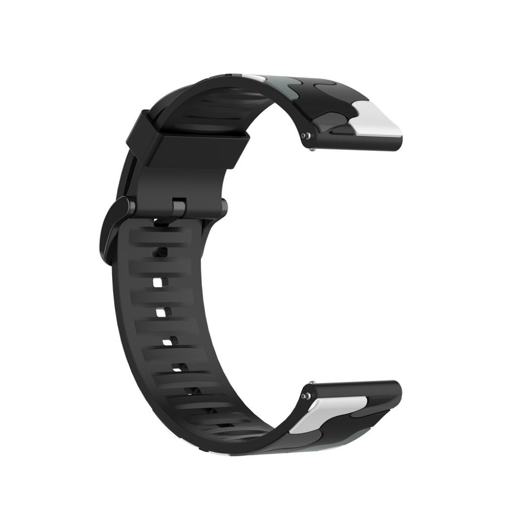 Garmin Vivoactive 3 / Garmin Forerunner 245 Silikone Rem - Sort#serie_7