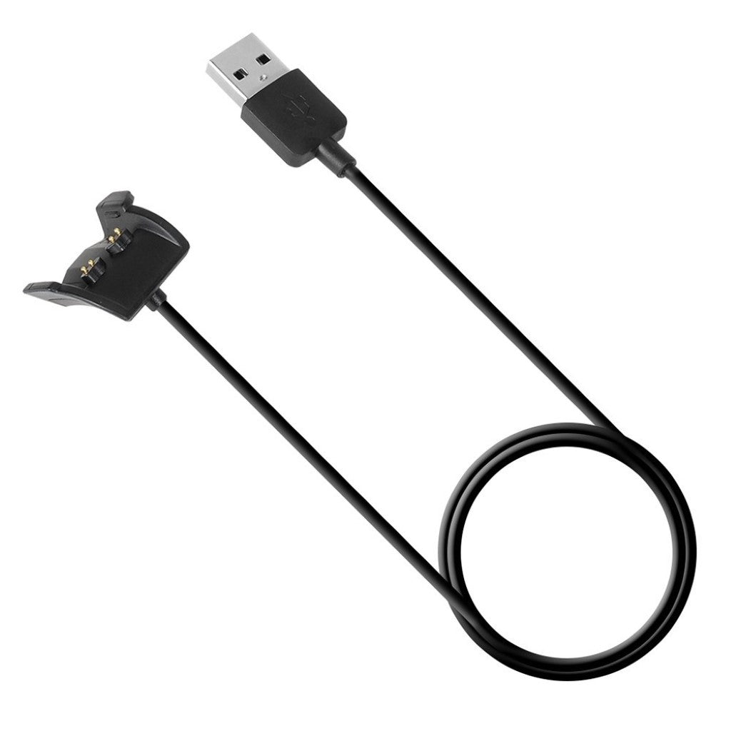 1m Garmin Vivosmart HR USB Opladningskabel - Sort#serie_016