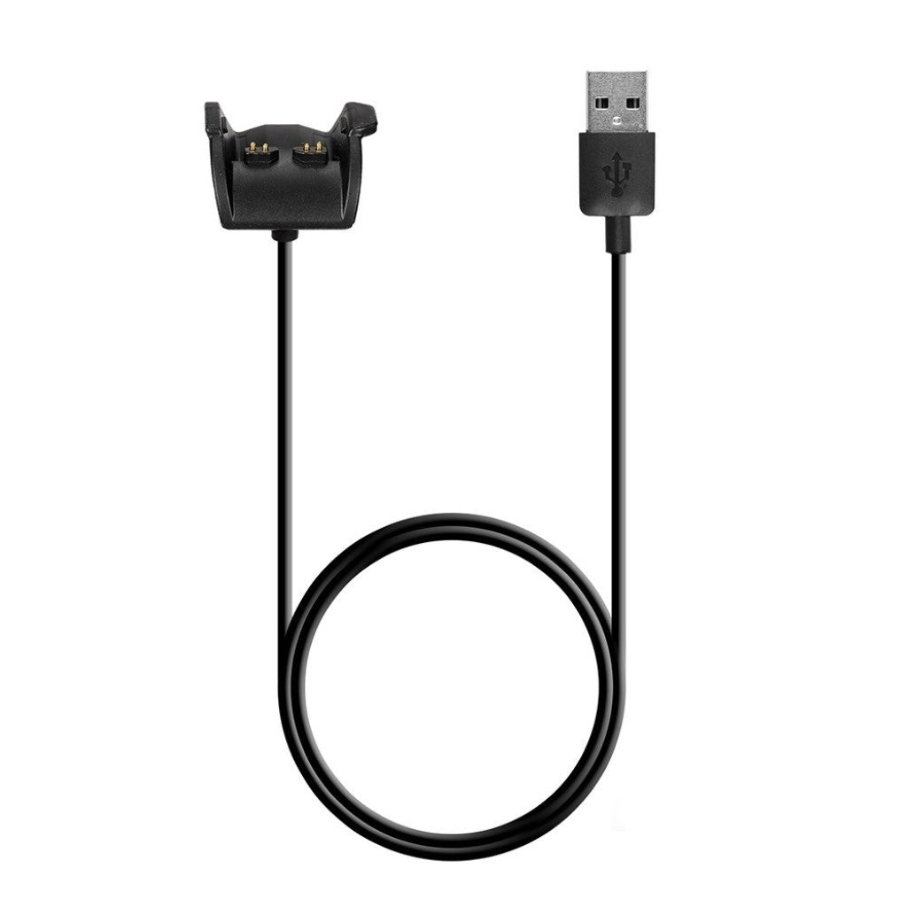 1m Garmin Vivosmart HR USB Opladningskabel - Sort#serie_016