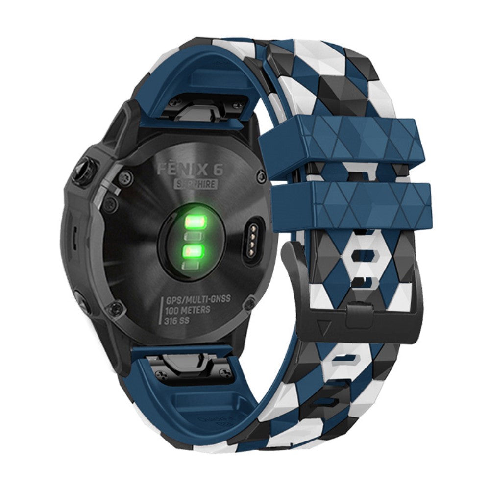 Rigtigt Flot Silikone Universal Rem passer til Smartwatch - BlĂĄ#serie_1
