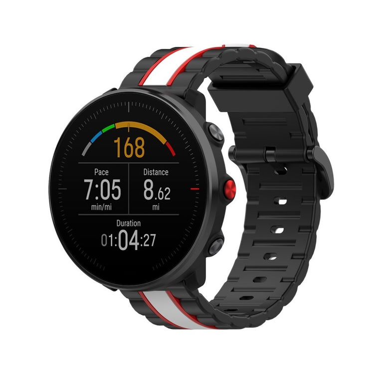 Helt vildt sejt Polar Grit X / Polar Vantage M Silikone Rem - Sort#serie_5
