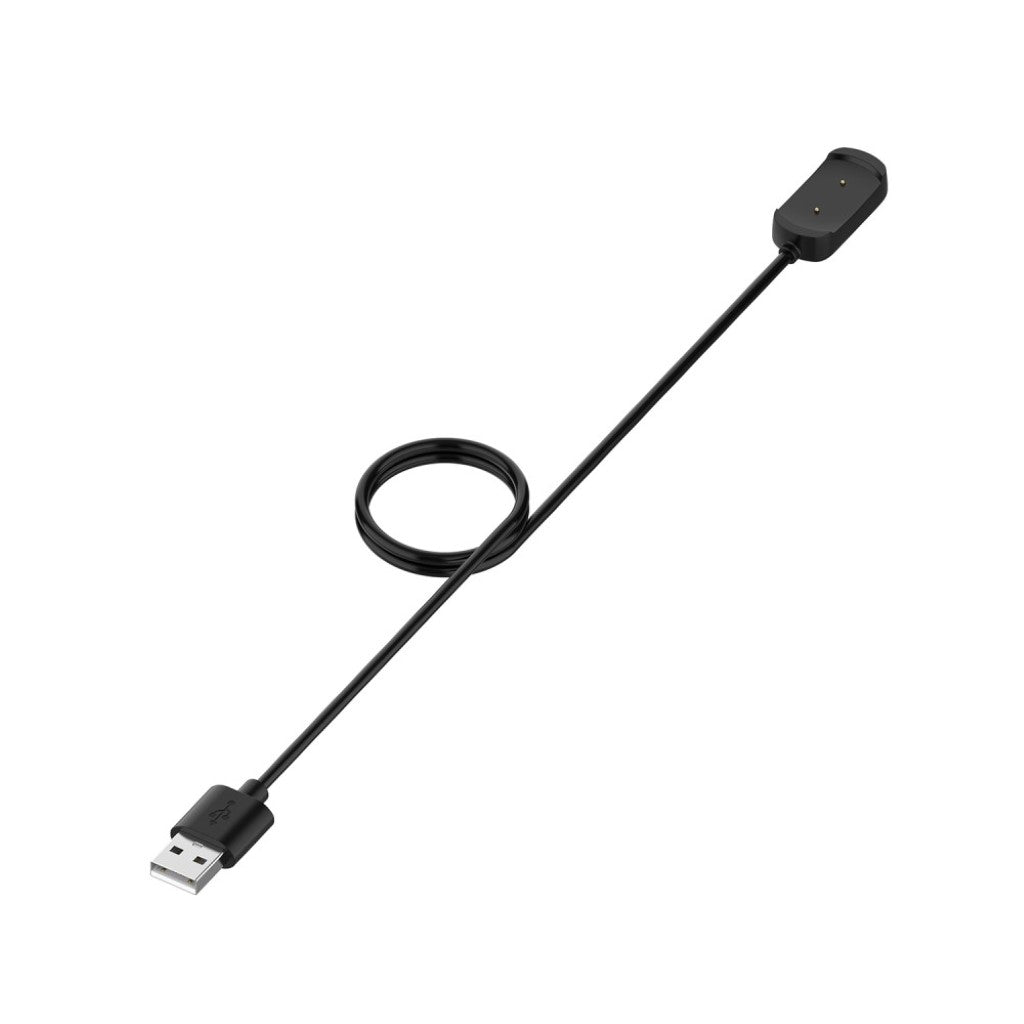 1m Plastik Amazfit GTR 42mm / Amazfit GTR 47mm USB Ladestation - Sort#serie_011