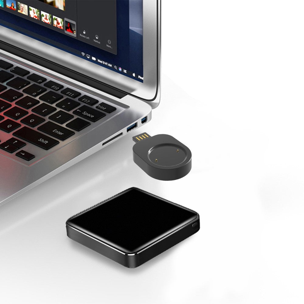 Plastik Amazfit T-Rex 2   Ladestation - Sort#serie_013