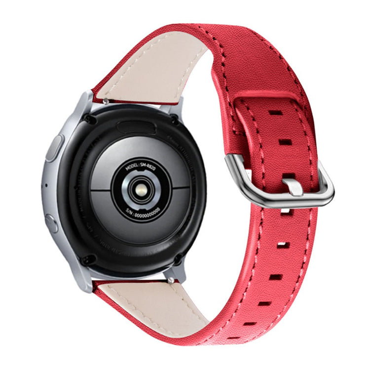 Fossil Gen 5 Julianna HR / Fossil Gen 5 Carlyle HR Ægte læder Rem - Rød#serie_5