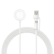 1m Plastique Et Silicone / Tpu Apple Smartwatch Sans Fil USB Type-C Câble De Chargement