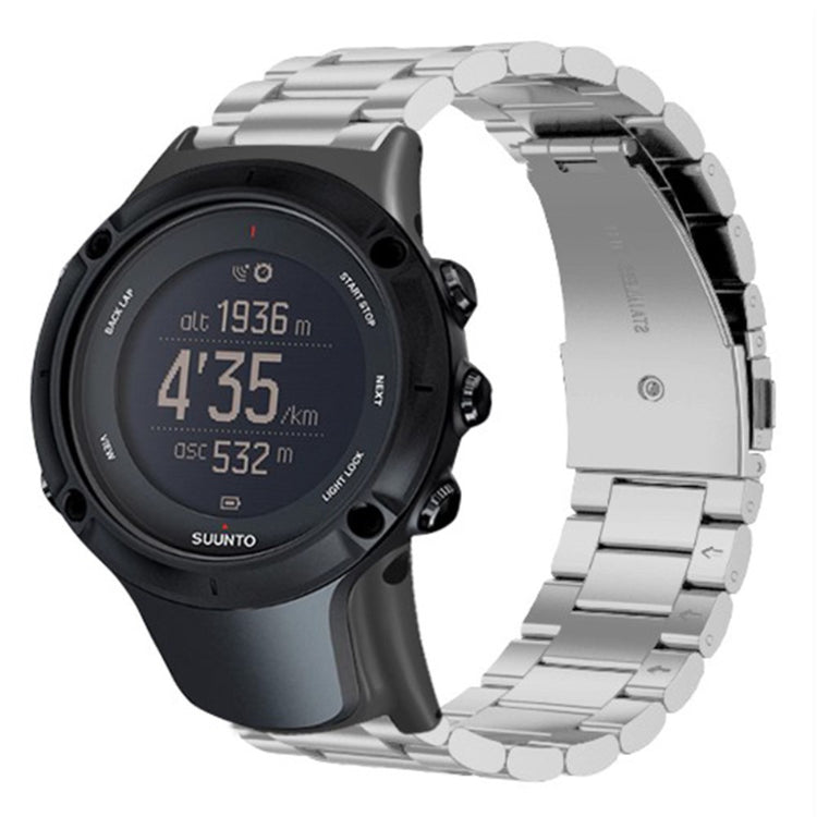 Meget Nydelig Metal Universal Rem passer til Suunto Smartwatch - Sølv#serie_2