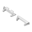 1 Pair Honor Band 9 Wrist Strap Stainless Steel Connector Watch Band Adapter
