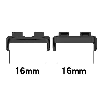 1 Pair Watch Band Connector Huawei Band 9 / Band 9 NFC , 16mm Stainless Steel Adapter - Rose Gold#serie_1