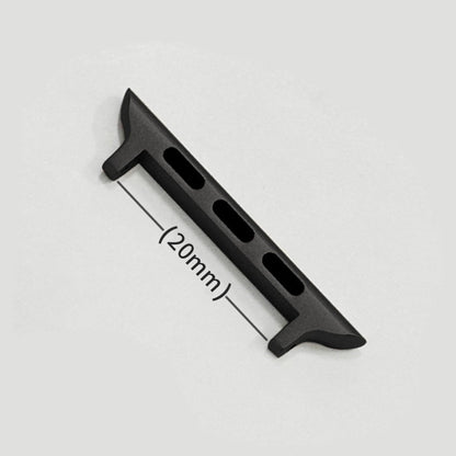 Apple Watch Series 49mm - 45mm - 44mm - 42mm 1 Pair 20mm Watch Band Adapter - Black#serie_2