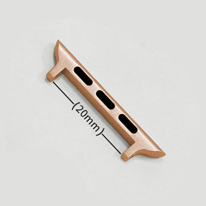 Apple Watch Series 49mm - 45mm - 44mm - 42mm 1 Pair 20mm Watch Band Adapter - Rose Gold#serie_4