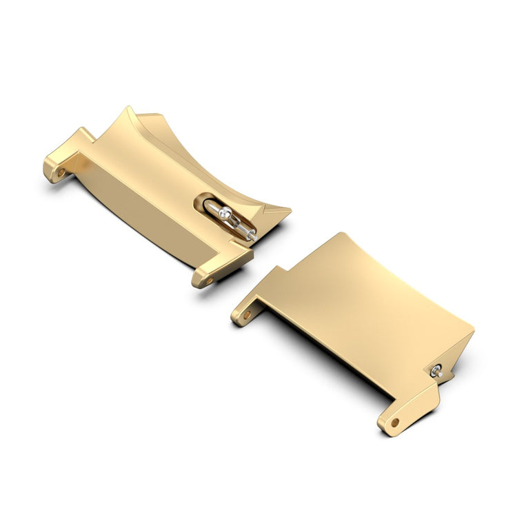 2-Pack Oppo Watch X / OnePlus Watch 2 Watchband Adapter 22mm Watch Strap Steel Connector - Gold - Gold#serie_1