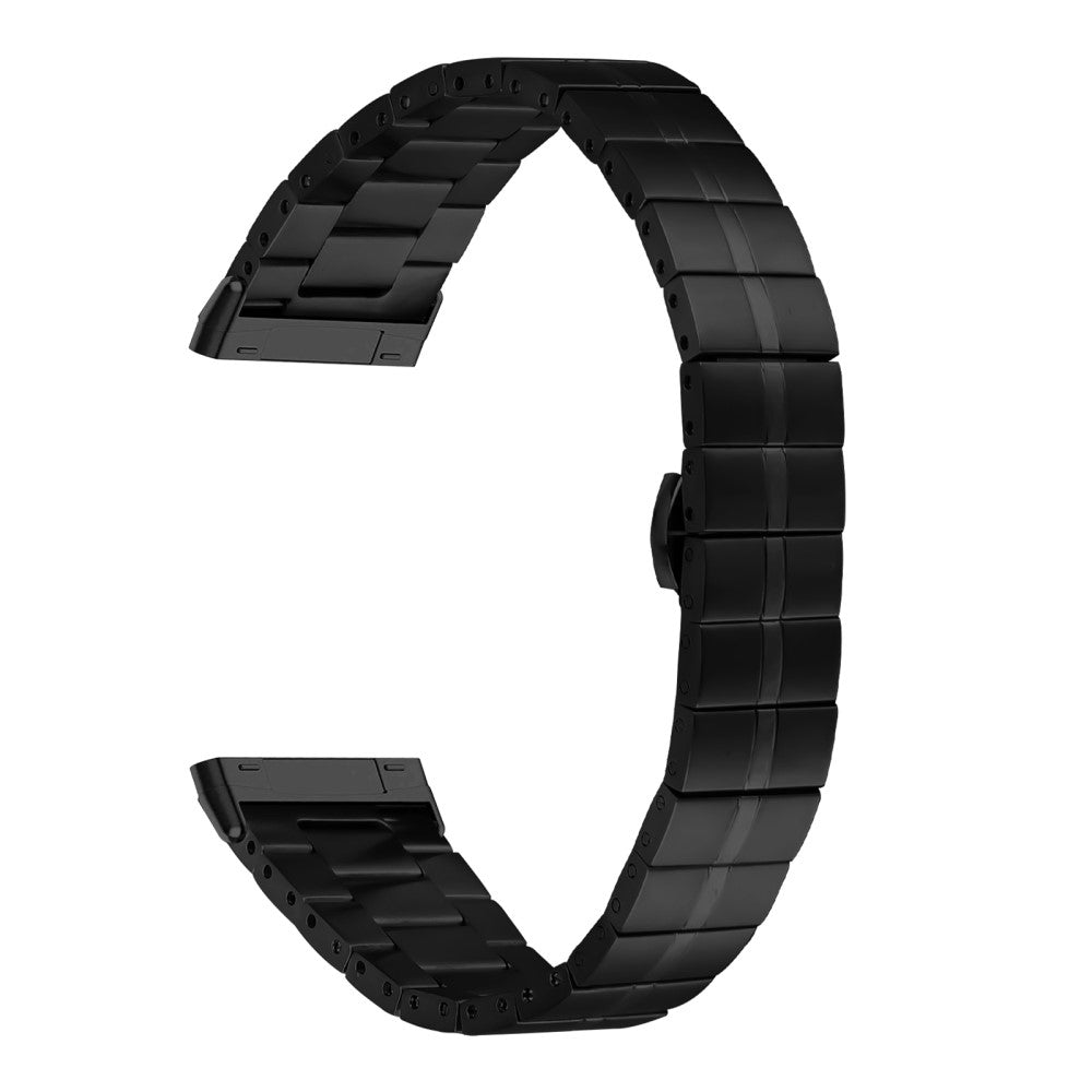 Fitbit Sense / Versa 3 Stainless Steel Watch Strap Wrist Band Replacement - Black#serie_1