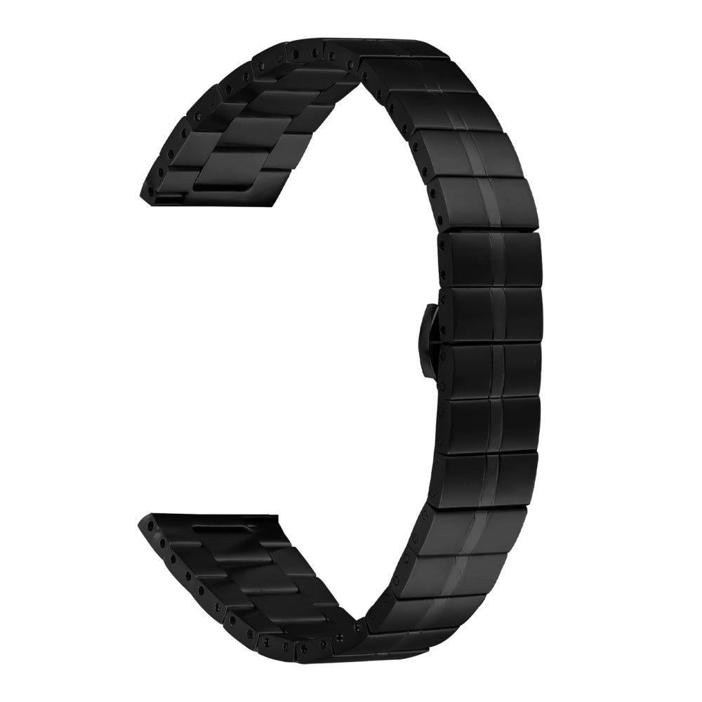 Garmin Vivomove HR / Vivomove Line Design Stainless Steel Watch Strap - Black#serie_2