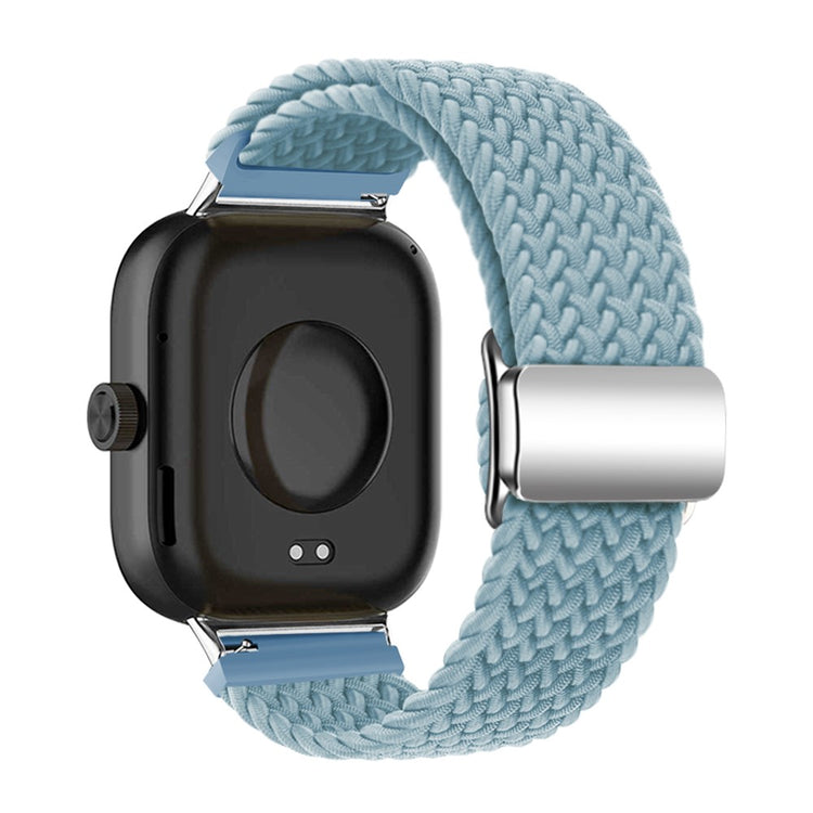 Xiaomi Smart Band 8 Pro / Redmi Watch 4 Strap Magnetic Buckle Woven Loop Watch Band - Rock Cyan#serie_2