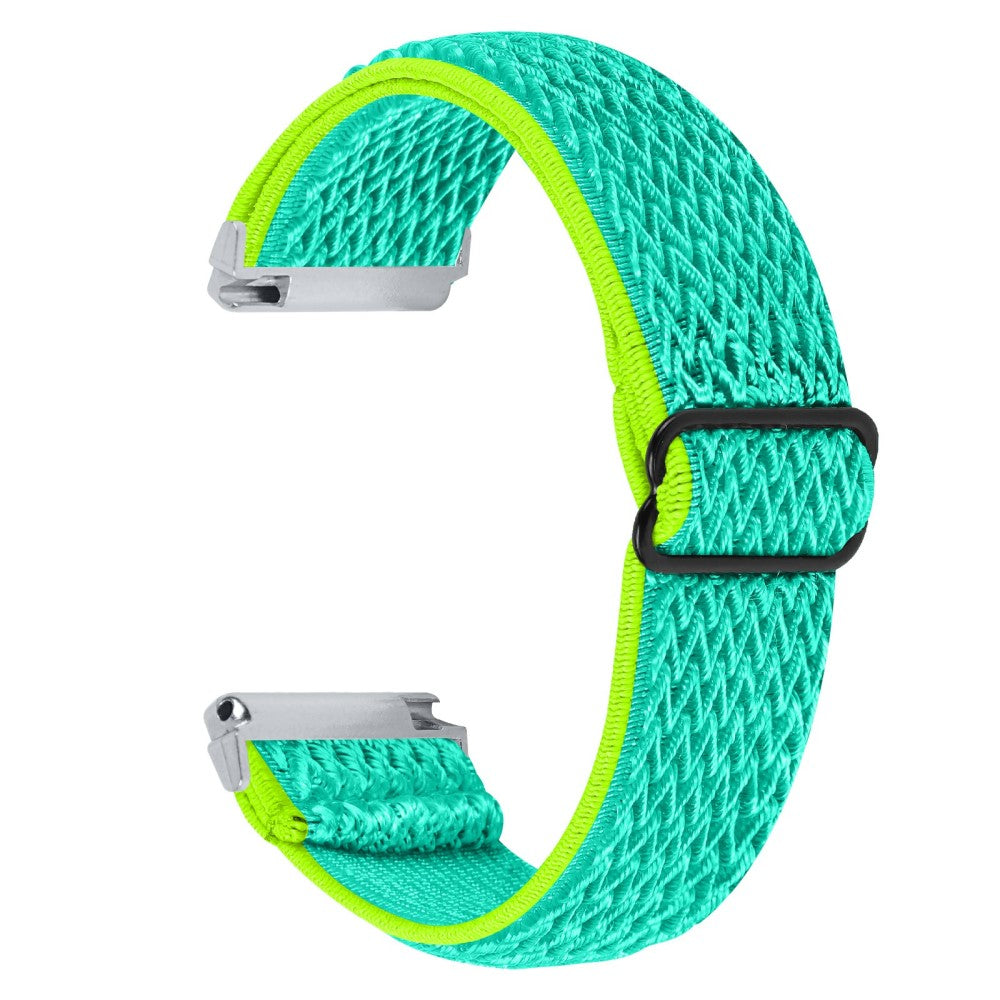 Garmin Vivomove Style / Garminmove Style 20mm Elastic Watch Strap Replacement Watchband - Yellow Green#serie_9