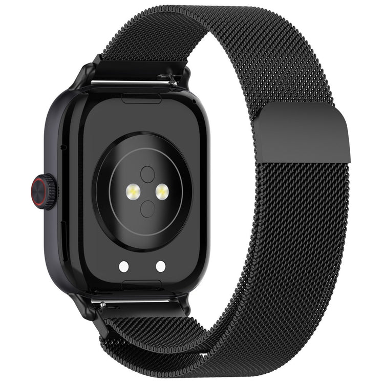 vivo Watch GT Milanese Watch Band Stainless Steel Magnetic Wrist Strap - Black#serie_2