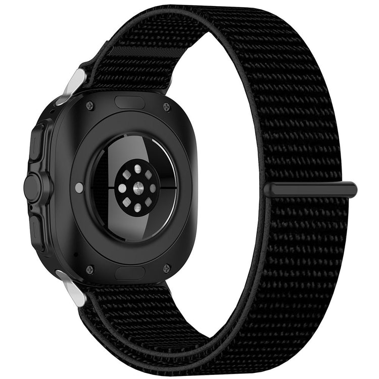 Samsung Galaxy Watch Ultra 47mm Nylon Watch Strap Adjustable Wrist Band Replacement - Black#serie_6