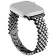 Méga Cool Apple Smartwatch Métal Et Pierre Du Rhin Universel Bracelet