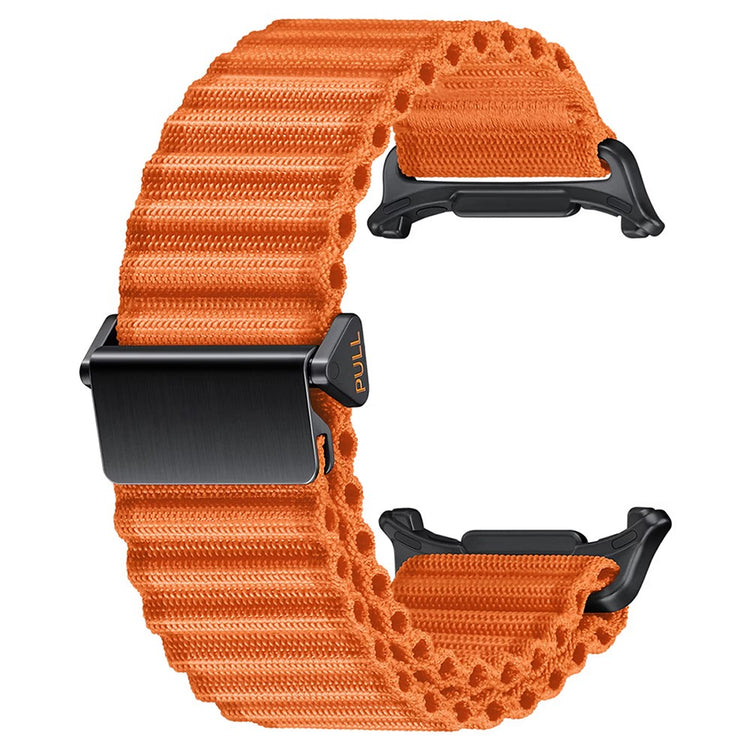 Samsung Galaxy Watch Ultra 47mm Nylon Watch Band Replacement Wrist Strap - Orange#serie_2