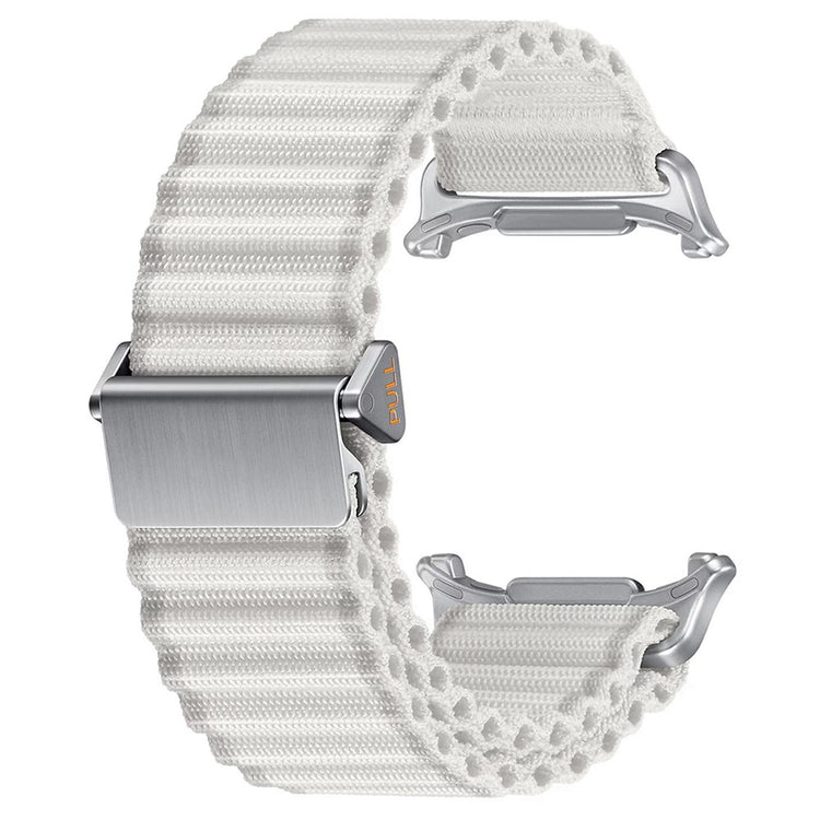 Samsung Galaxy Watch Ultra 47mm Nylon Watch Band Replacement Wrist Strap - Starlight#serie_4