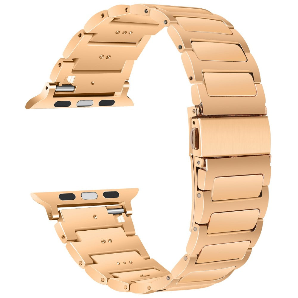 KALEBOL Apple Watch Series 49mm - 45mm - 44mm - 42mm Watch Strap Zinc Alloy - Rose Gold#serie_4