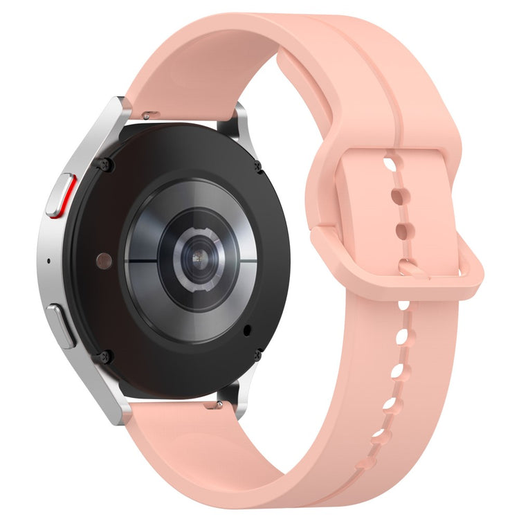 KALEBOL Huawei Watch GT 3 42mm / GT 3 Pro 43mm Silicone Watch Band 20mm Groove Design Strap - Light Pink#serie_6