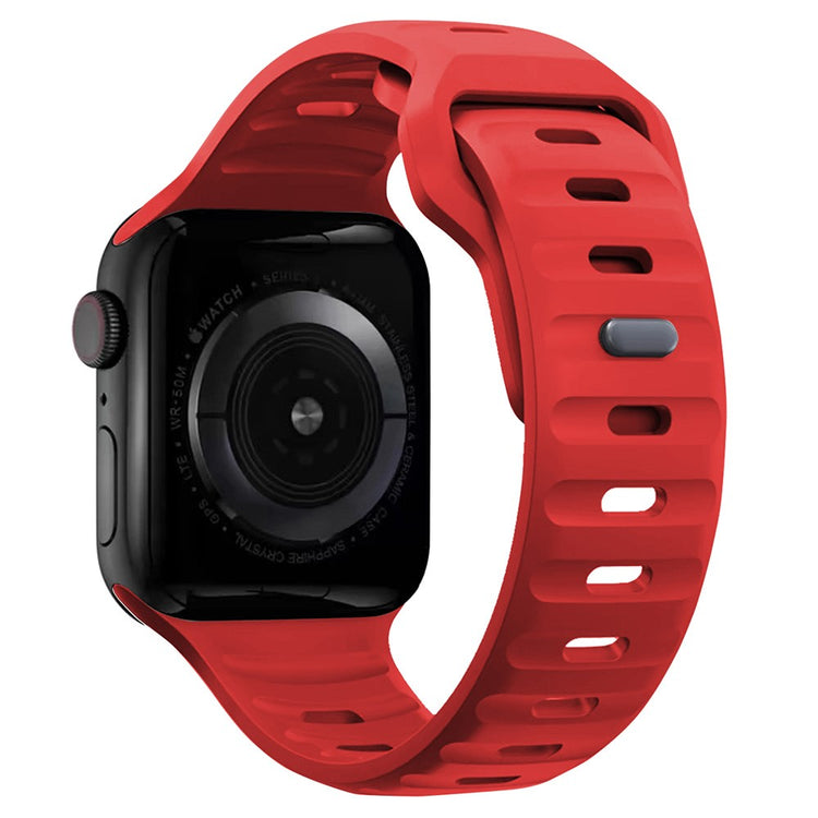 KALEBOL Apple Watch Series 49mm - 45mm - 44mm - 42mm Silicone Watch Band - Red#serie_7