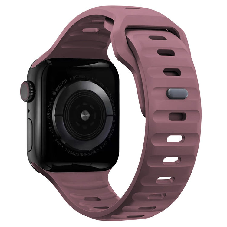 KALEBOL Apple Watch Series 41mm - 40mm - 38mm Watch Band Sports Silicone Strap - Smoky Purple#serie_14