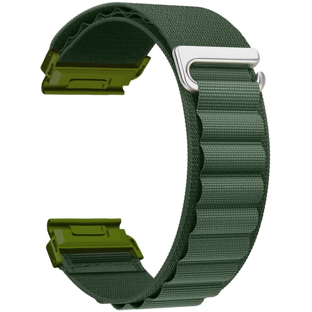 Garmin Fenix 7 / 7 Pro / 5 Watch Band 22mm Quick Release C Buckle Nylon Watch Strap - Army Green#serie_8