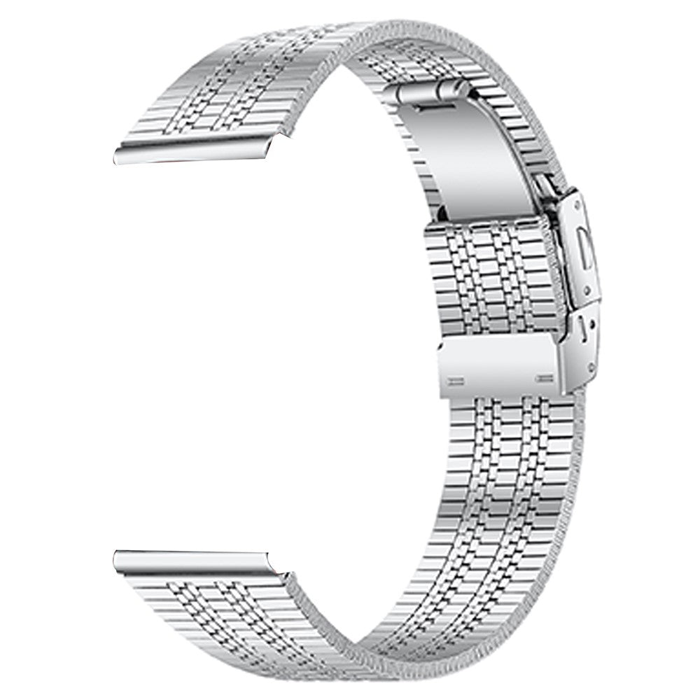 TicWatch Pro 2018 Watch Strap Five-Bead Stainless Steel Band Bracelet - Silver#serie_015