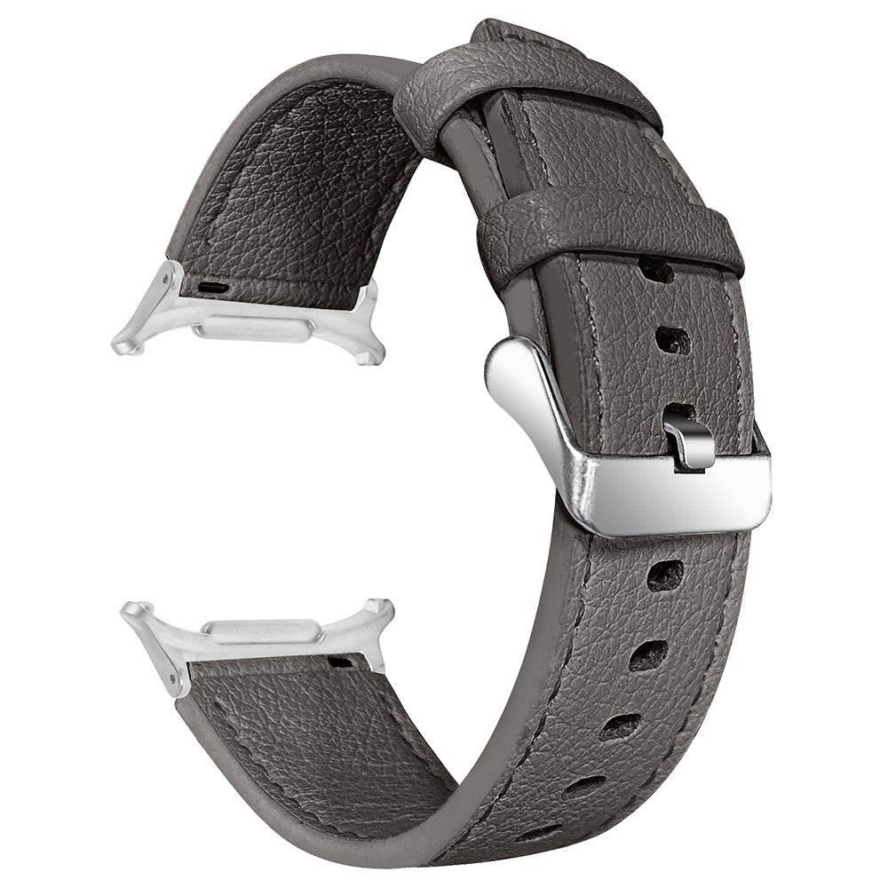 Samsung Galaxy Watch Ultra 47mm Wrist Strap Genuine Cow Leather Smartwatch Band - Grey#serie_4