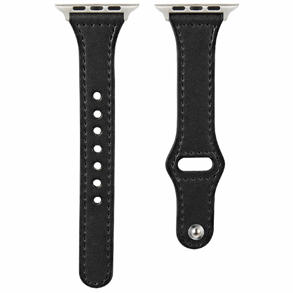 KALEBOL Apple Watch Series 41mm - 40mm - 38mm Watch Strap, Small Buckle - Black#serie_5