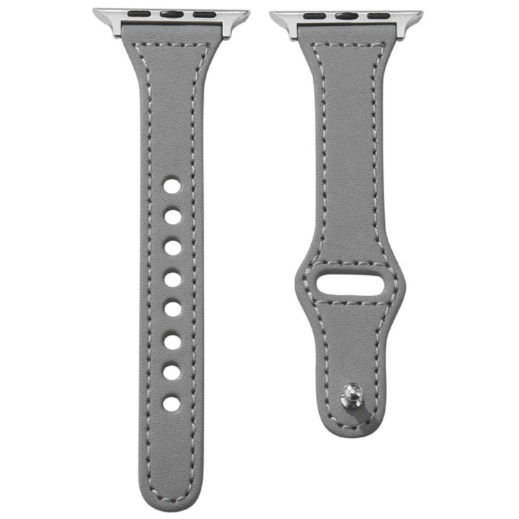 KALEBOL Apple Watch Series 41mm - 40mm - 38mm Watch Strap, Small Buckle - Grey#serie_7