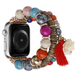 Très Beau Apple Smartwatch Métal Et Pierre Universel Bracelet