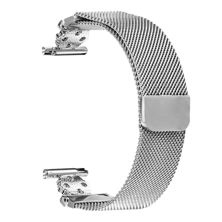 Huami Amazfit GTS 4 Mini Milanese Band Flower Stainless Steel Magnetic Mesh Watch Strap - Silver#serie_1