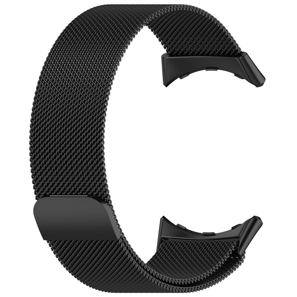 Google Pixel Watch 3 45mm Metal Watch Strap Milanese Mesh Magnetic Wrist Band - Black#serie_1