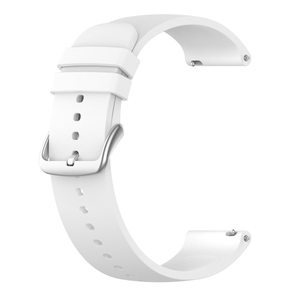 KALEBOL 22mm Silicone Strap for Huawei Watch 4 / 4 Pro / GT 4 46mm Round End Watch Band - White#serie_2