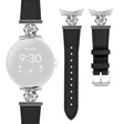 Très Cool Google Smartwatch Cuir Véritable Et Métal Universel Bracelet