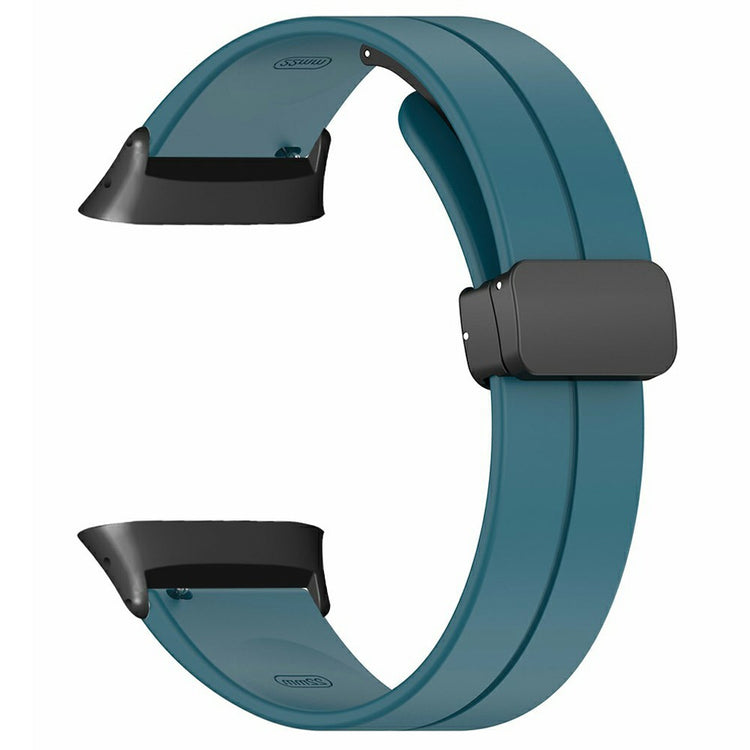 Polar Vantage Watchband Soft Silicone Watch Strap with Magnetic Buckle - Rock Cyan#serie_12