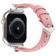 Super Agréable Apple Smartwatch Cuir Pu Universel Bracelet