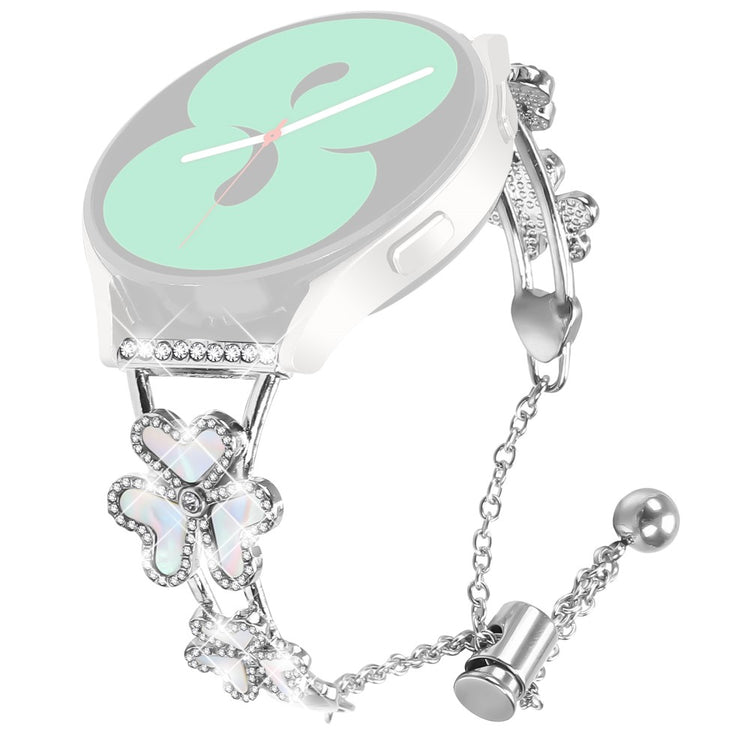 Realme Techlife Watch S100 Metal Band Heart Clover Decor Watch Strap - Silver#serie_1