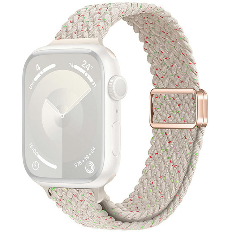 KALEBOL Braided Watch Band Apple Watch Series 10 42mm Elastic Nylon Strap - Colorful Starlight#serie_5
